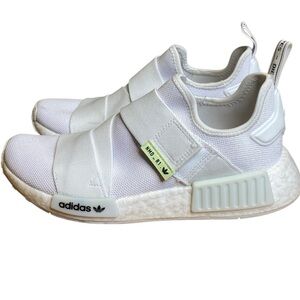 Adidas Women's NMD_R1 White Running Shoes GW5699 Size 7.5